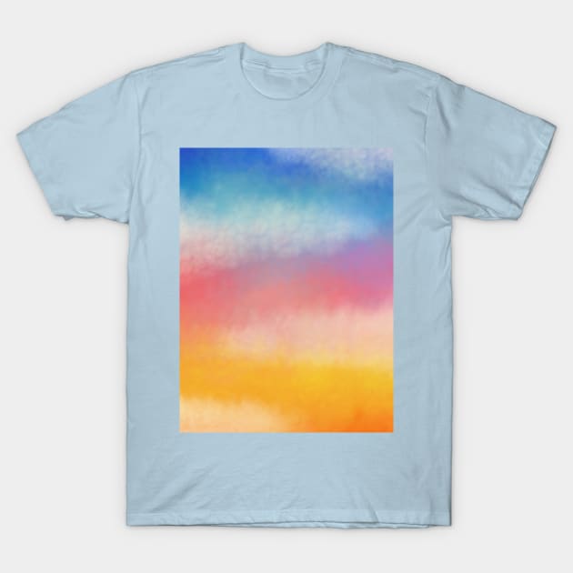 Bright Gradation Sunset Sky T-Shirt by Art by Deborah Camp